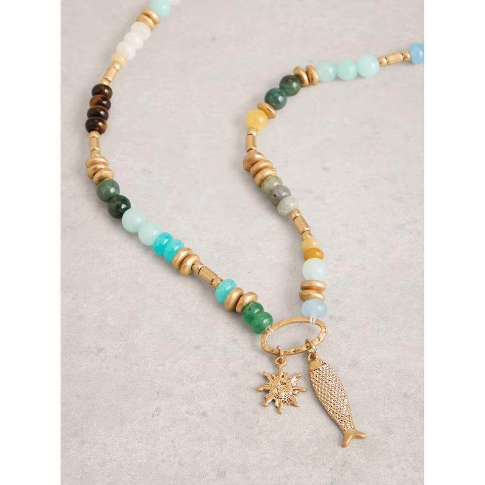 White Stuff Sunny Charm Necklace
